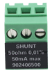 Shunt 50 ohms (4-20mA) pour DAS220, DAS240