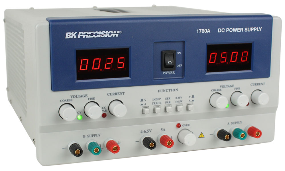 Bk Precision 1670 Triple Output DC Power Supply A46 for sale online 