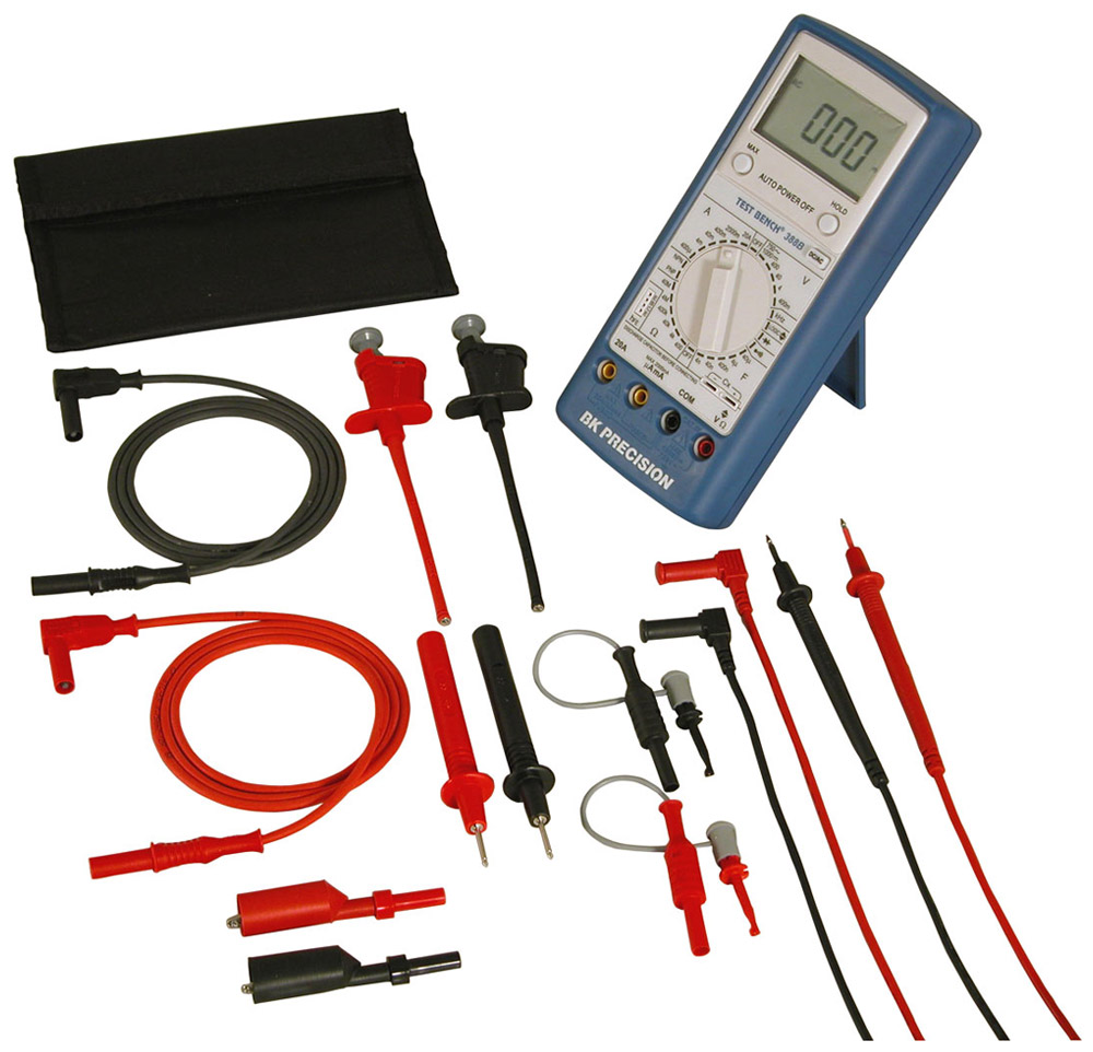 BK Precision TLPS Power Supply Test Leads Set 